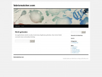 fabricmatcher.wordpress.com Webseite Vorschau