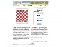 ajedrezmail.org Webseite Vorschau