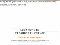 villagesdegites.fr Webseite Vorschau