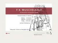 fxmuschelkalk.de Webseite Vorschau