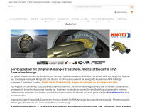 anhaenger-fahrzeugtechnik.at Webseite Vorschau