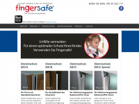 fingersafe.de Webseite Vorschau