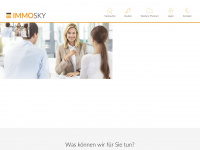 immosky.at Webseite Vorschau