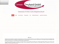 census-treuhand.com Webseite Vorschau