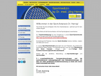 sportsmedical4u.de Webseite Vorschau
