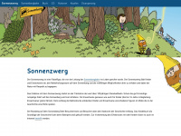 sonnenzwerg.ch Webseite Vorschau