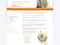 psychotherapie-lamparter.de Webseite Vorschau