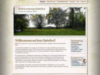 haferlhof.de Webseite Vorschau