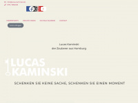 lucas-kaminski.de Webseite Vorschau