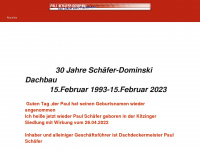 schaefer-dominski.de Webseite Vorschau