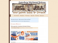 druckereialtherr.ch Webseite Vorschau