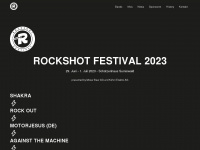 rockshotfestival.ch Webseite Vorschau