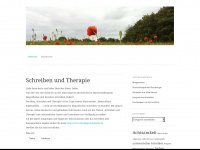 schreibenundtherapie.wordpress.com Webseite Vorschau