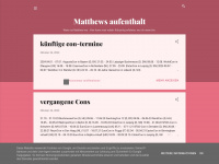 matujo-info.blogspot.com Webseite Vorschau