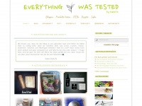everything-was-tested.de Webseite Vorschau