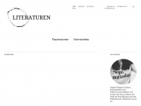 literatourismus.net Webseite Vorschau