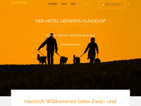 gerwers-hundehotel.de Webseite Vorschau