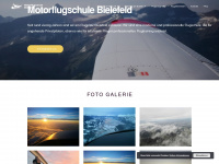 motorflugschule-bielefeld.de Webseite Vorschau