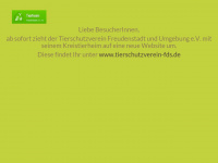 tierschutzverein-freudenstadt.de Webseite Vorschau