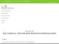 bioresonanz-3000.de Webseite Vorschau