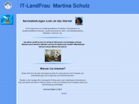 martina-schulz.net Webseite Vorschau