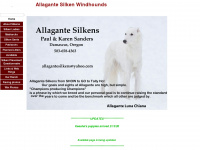 allagantesilkens.com Webseite Vorschau