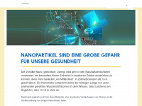cc-nanochem.de Webseite Vorschau