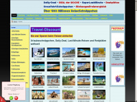 travel-discount.biz Webseite Vorschau