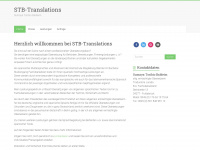 stb-translations.com Webseite Vorschau