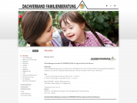 dachverband-familienberatung.at Webseite Vorschau