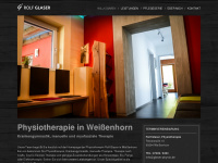 glaser-physio.de Webseite Vorschau