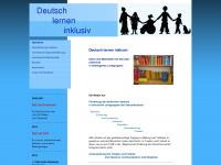 deutsch-lernen-inklusiv.de Webseite Vorschau