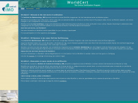 e-worldcert.org Webseite Vorschau