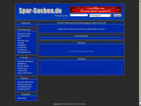 spar-suchen.de Webseite Vorschau