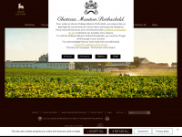 chateau-mouton-rothschild.com Webseite Vorschau