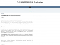 planungsbuero-bauer.com Webseite Vorschau
