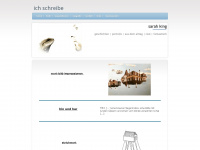 sarahking.ch Webseite Vorschau