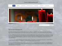weihnachtsmarkt-chur.ch Webseite Vorschau