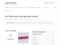 frogolis-store.de Webseite Vorschau