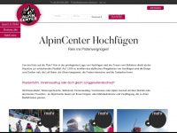 alpincenter-zillertal.at Webseite Vorschau
