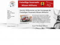 ffw-missen-wilhams.de Webseite Vorschau