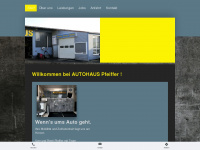 autohaus-pfeiffer-seelze.de Webseite Vorschau