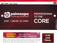palmexpo.in Webseite Vorschau