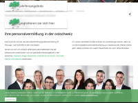 progresspersonal.ch Webseite Vorschau