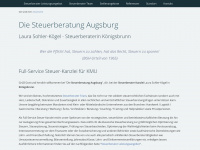 die-steuerberatung-augsburg.de Webseite Vorschau