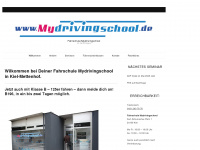 mydrivingschool.de Webseite Vorschau