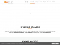 ado-media.com Webseite Vorschau
