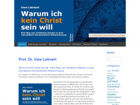 warum-ich-kein-christ-sein-will.de Webseite Vorschau