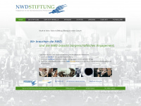 nwd-stiftung.de Webseite Vorschau