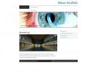bluereality.wordpress.com Webseite Vorschau